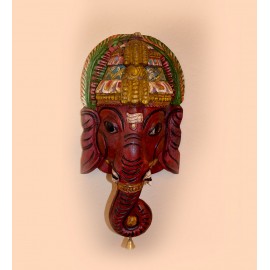 CBW1 Ganesha Mask Red - Big