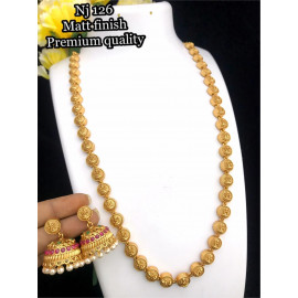 TJF64 Long Lakshmi necklace set