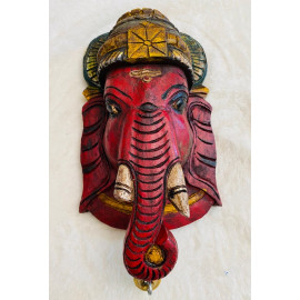 CBW2R Ganesha Mask Red - Medium