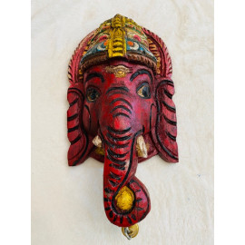 CBW2L Ganesha Mask Red - Large